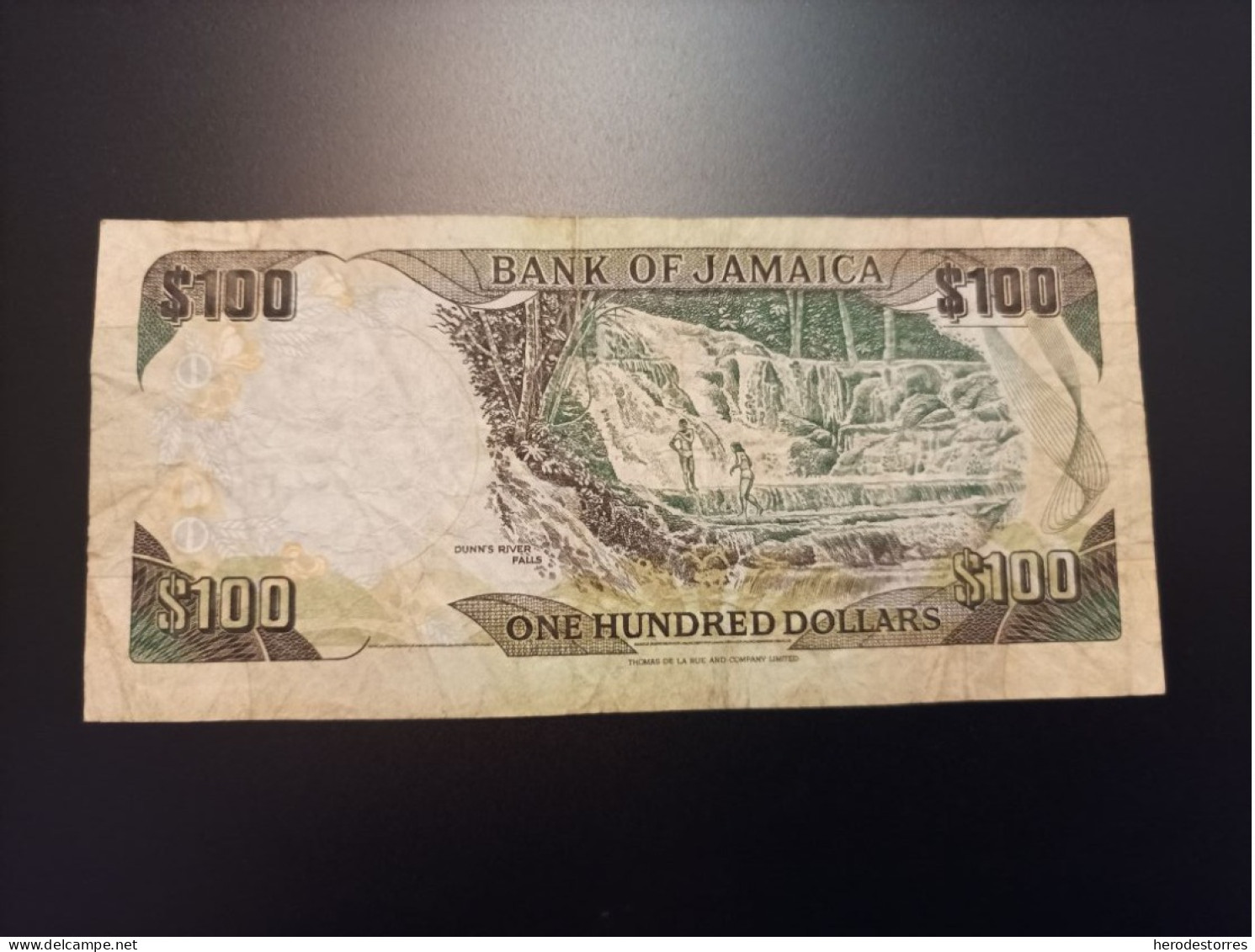 Billete De Jamaica De 100 Dólares, Año 2007 - Jamaique