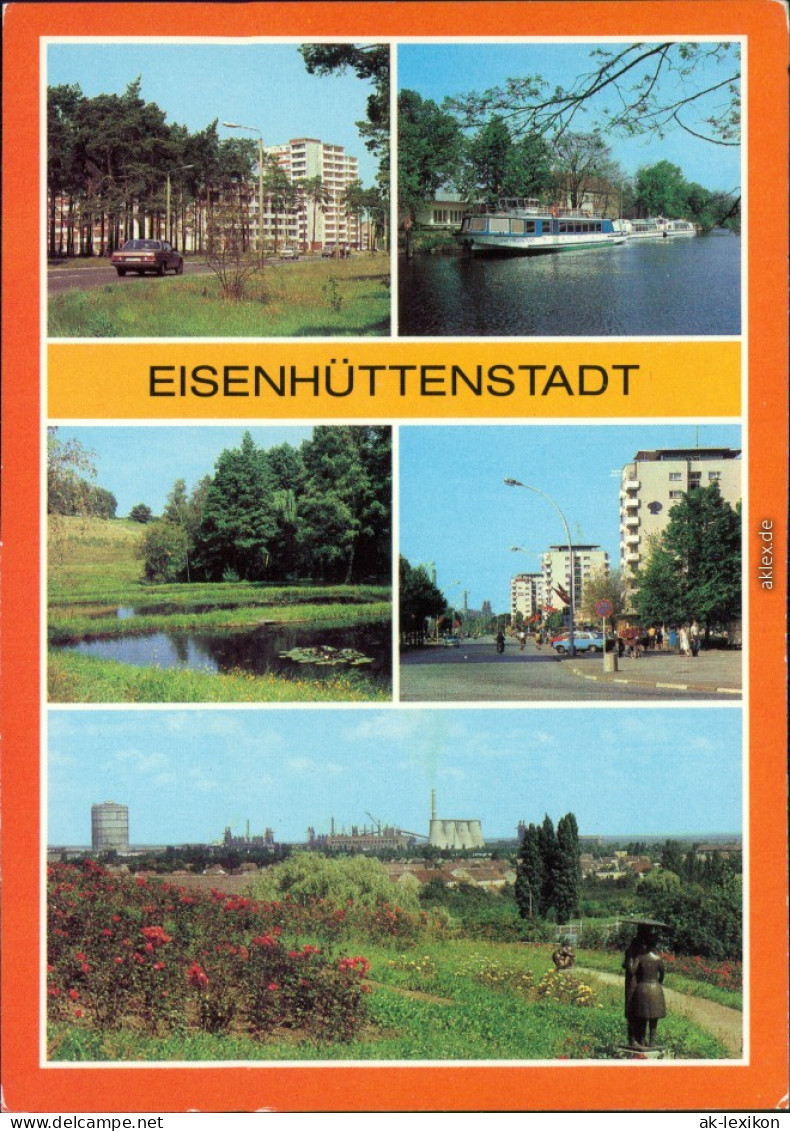 Eisenhüttenstadt Stalinstadt  Neubauten In Der John-Scheer-Straße   1983 - Eisenhuettenstadt