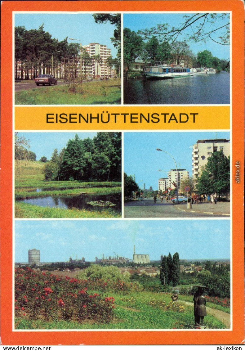 Eisenhüttenstadt Stalinstadt  Neubauten In Der John-Scheer-Straße   1983 - Eisenhüttenstadt