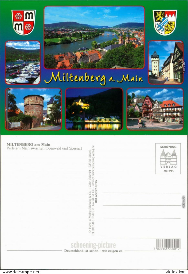 Ansichtskarte Miltenberg (Main) Stadtteilansichten 19996 - Miltenberg A. Main