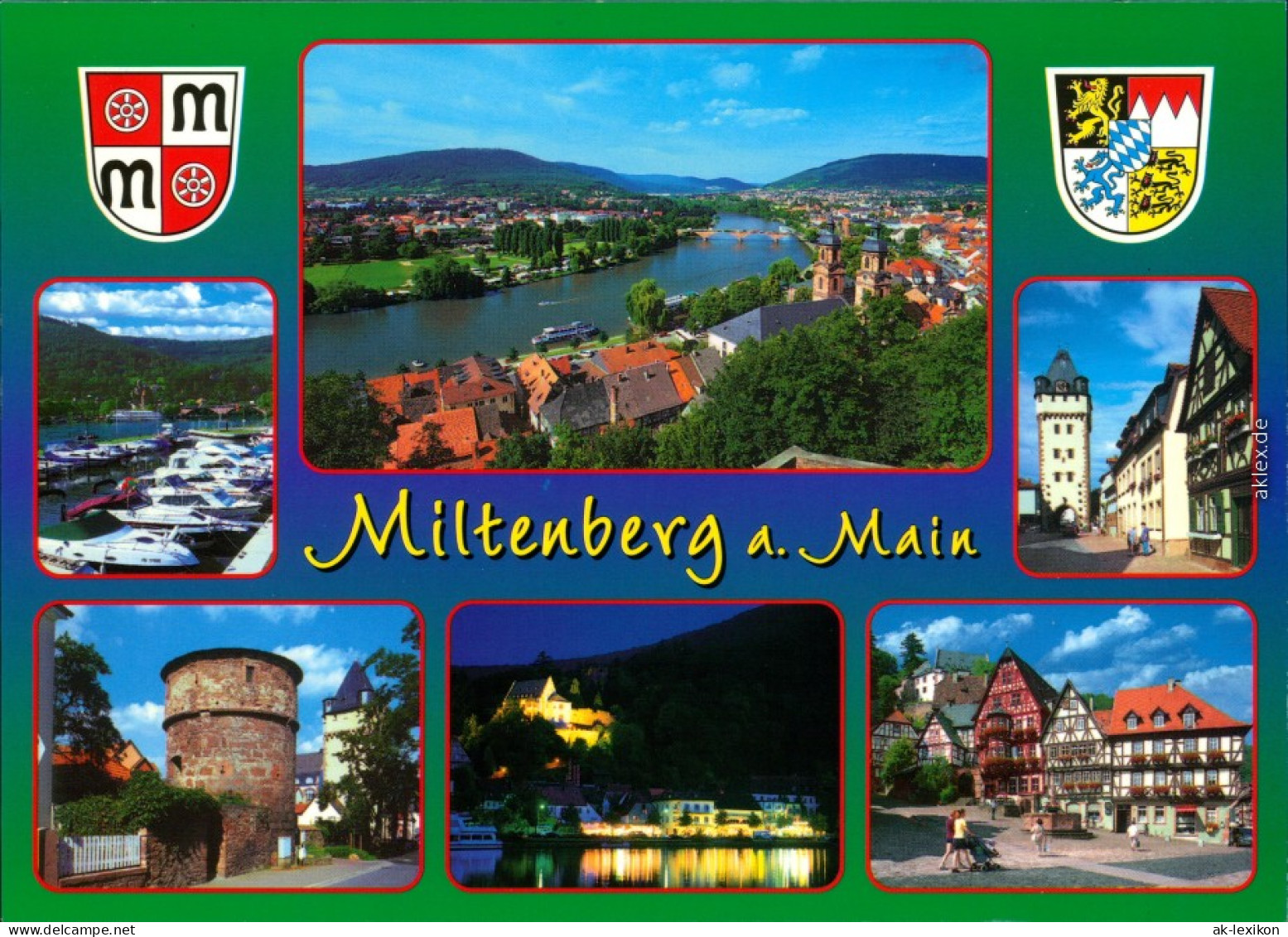 Ansichtskarte Miltenberg (Main) Stadtteilansichten 19996 - Miltenberg A. Main