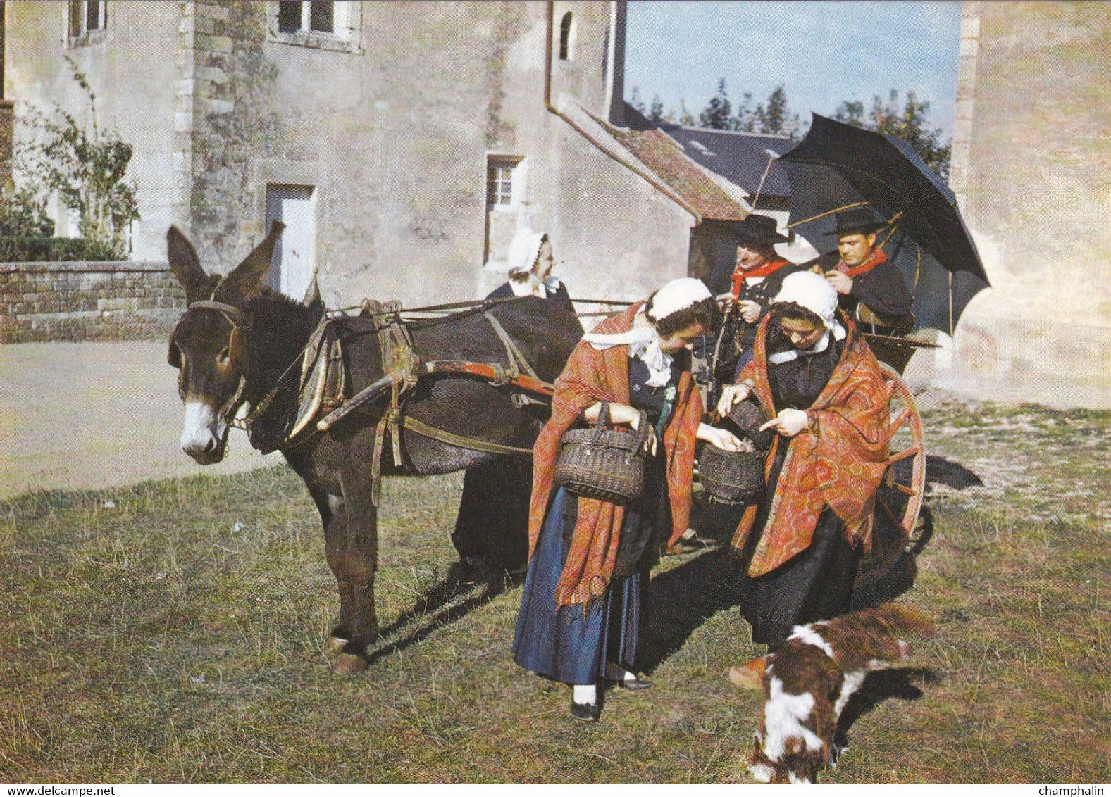 Le Morvan Folklorique - Réalisé Avec Le Concours De Nivernais Morvan- Retour De La Foire - Folklore Costume Traditionnel - Bourgogne