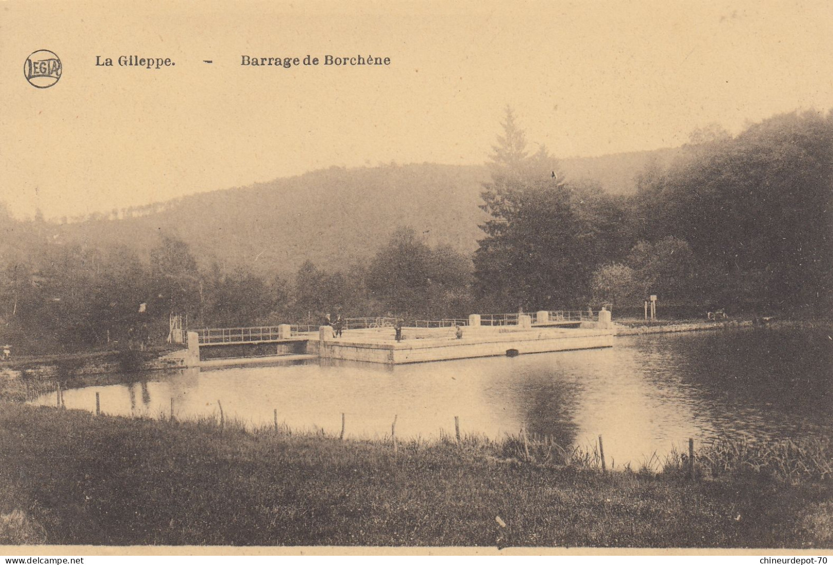 BARRAGE DE LA GILEPPE  BARRAGE DE BOECHENE - Gileppe (Barrage)