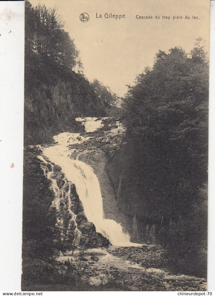 BARRAGE DE LA GILEPPE CASCADE TROP PLEIN DU LAC - Gileppe (Stuwdam)