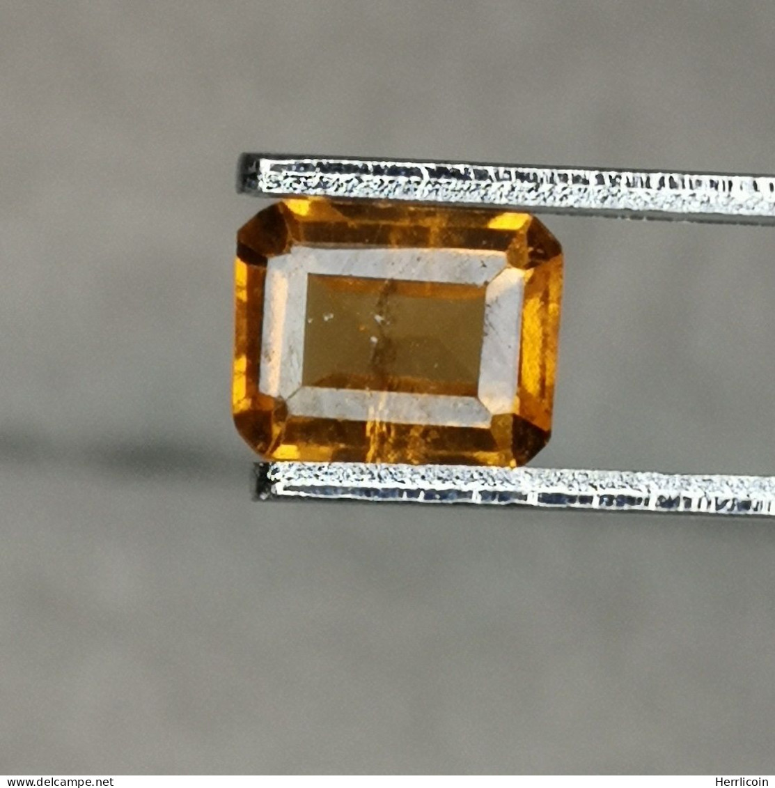 Grenat Hessonite Naturel Du Sri Lanka - Octogone 0.61 Carat - 5.5 X 4.3 X 2.4 Mm - Other & Unclassified