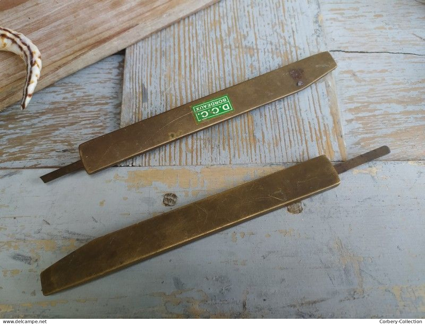 Anciens Outils Couteaux à Cuir L'Indispensable Bourrelier Bourrellerie - Antike Werkzeuge