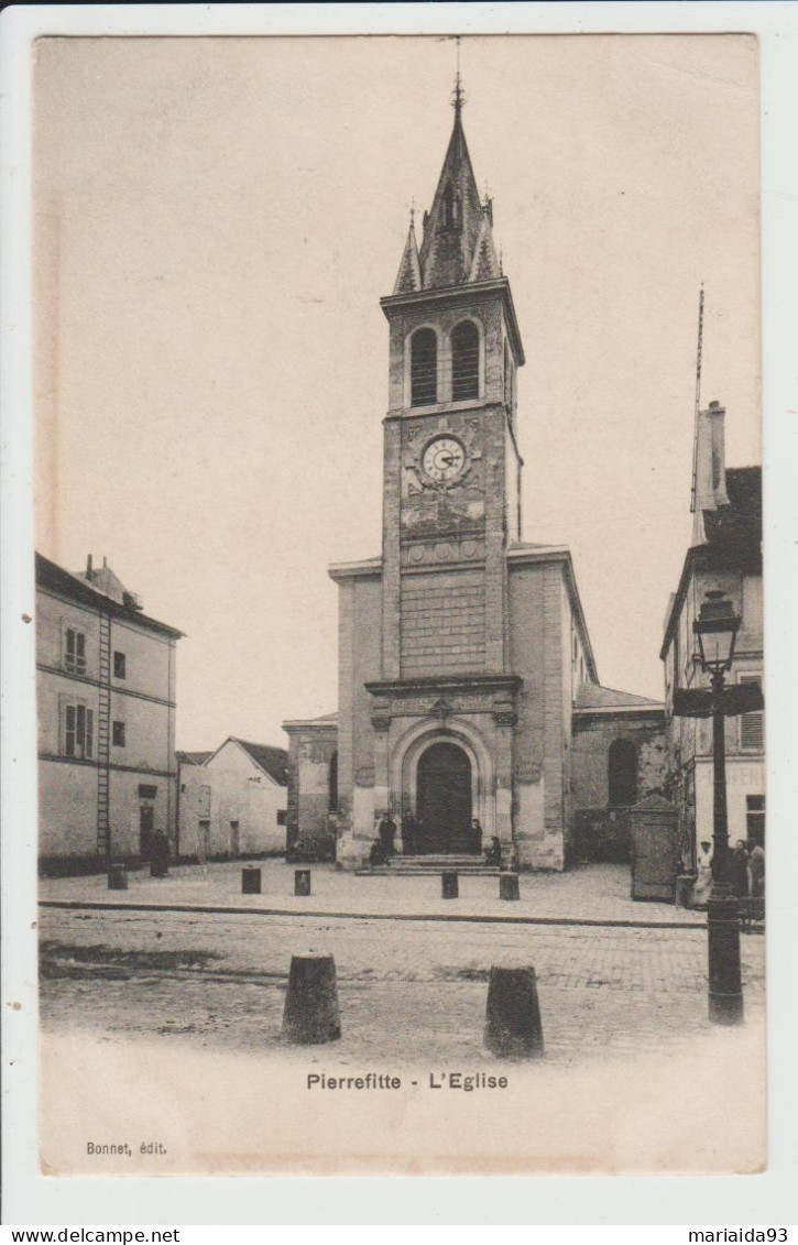 PIERREFITTE SUR SEINE - SEINE SAINT DENIS - L'EGLISE - Pierrefitte Sur Seine