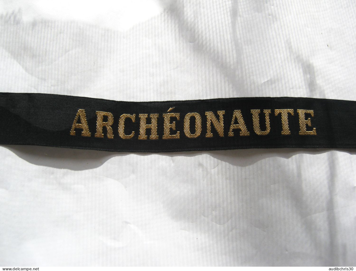 BANDE POUR BACHI MARINE NATIONALE L' ARCHEONAUTE ETAT EXCELLENT - Navy