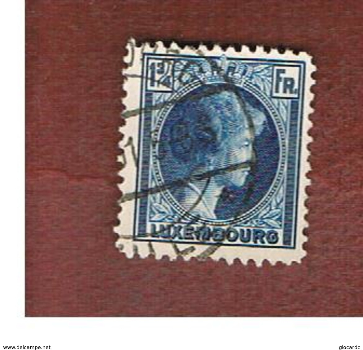 LUSSEMBURGO (LUXEMBOURG)   -   SG  255e    -   1930 GRAND DUCHESS CHARLOTTE 1 3/4   -   USED - 1926-39 Charlotte De Profil à Droite