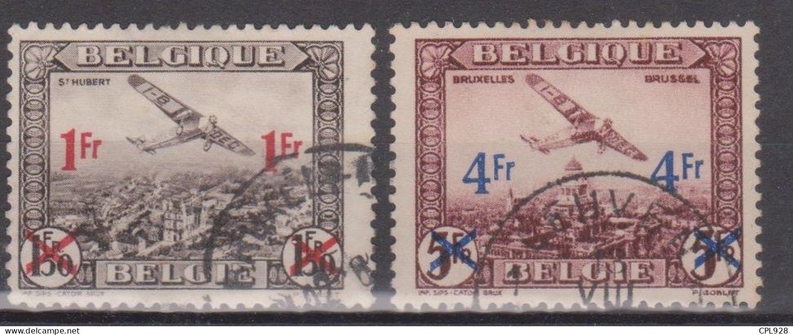 Belgique N° PA6 Et PA7 - Used