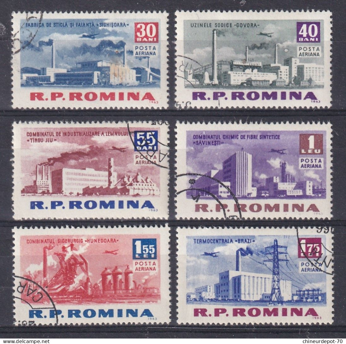 COLLECTION ROUMANIE ROMANIA Rumänien LOT OBLITERE VOIR 50 FOTOS - Collezioni