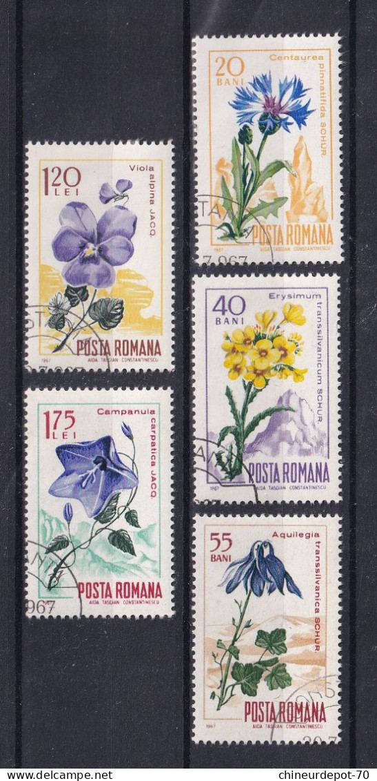 COLLECTION ROUMANIE ROMANIA Rumänien LOT OBLITERE VOIR 50 FOTOS