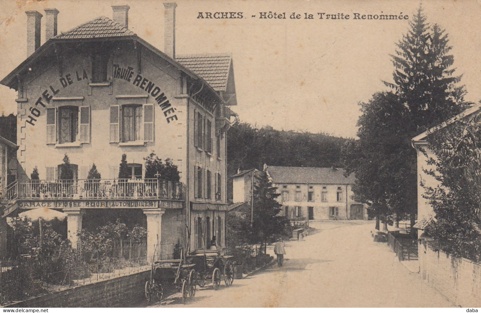 Arches.  Hôtel De La Truite Renommée - Arches