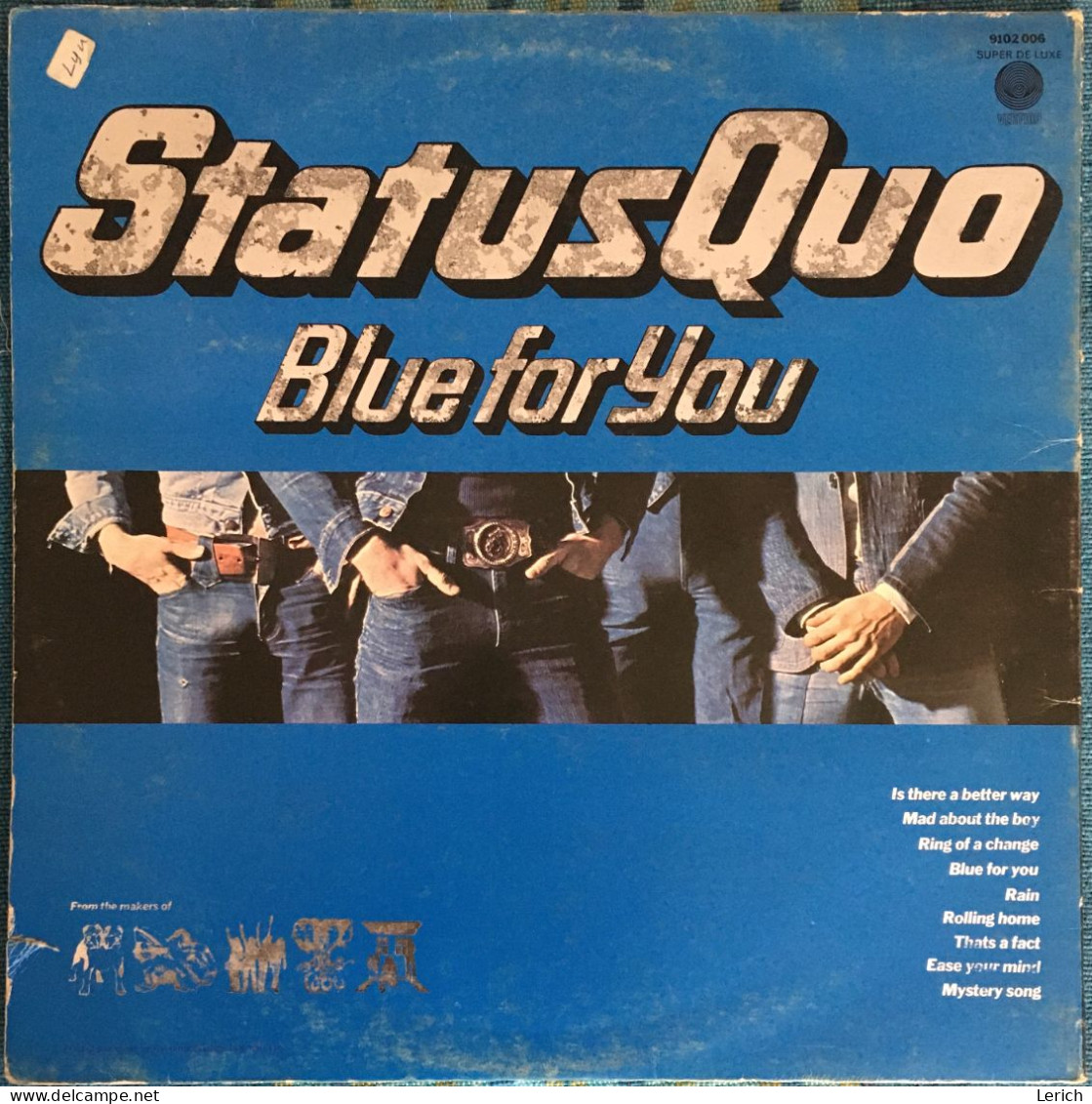 Status Quo – Blue For You - Hard Rock En Metal