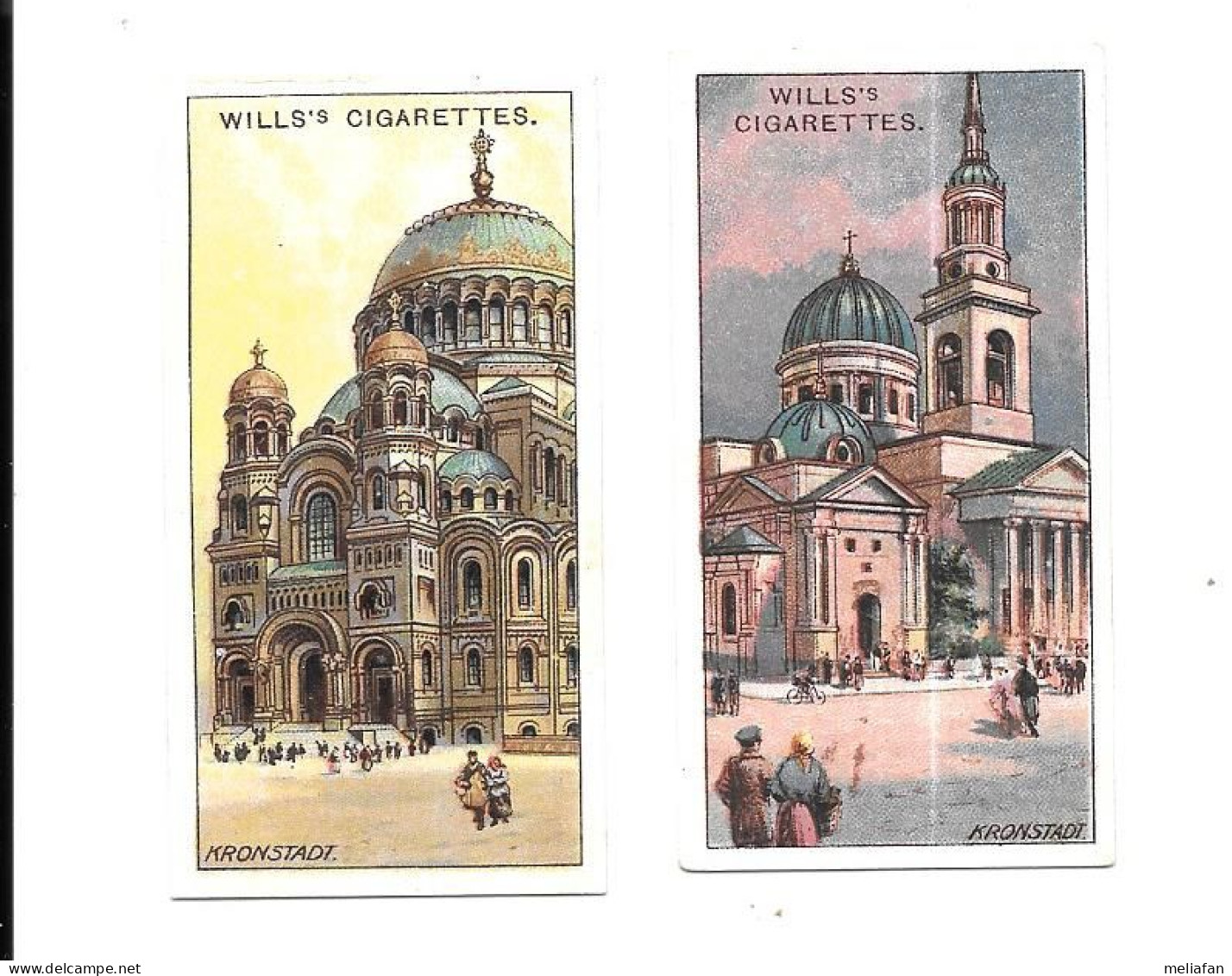 DK53 - CARTES CIGARETTES WILLS - GEMS OF RUSSIAN ARCHITECTURE - KRONSTADT - Wills