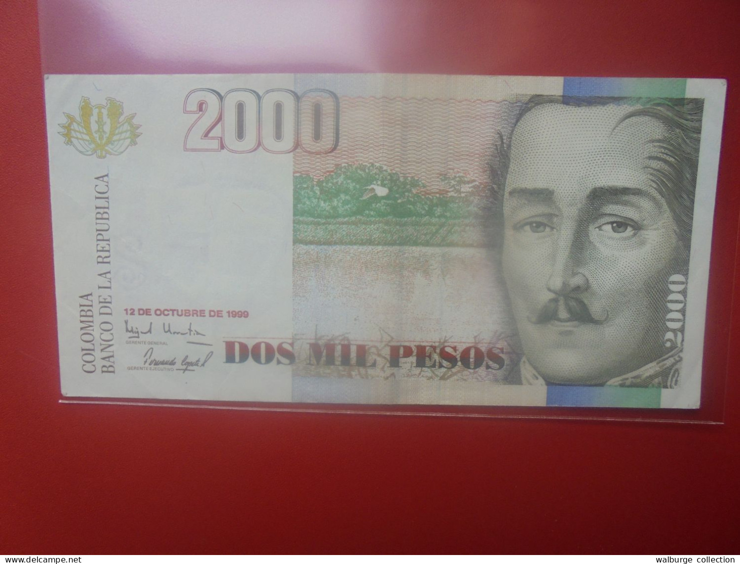 COLOMBIE 2000 PESOS 1999 Circuler (B.33) - Kolumbien