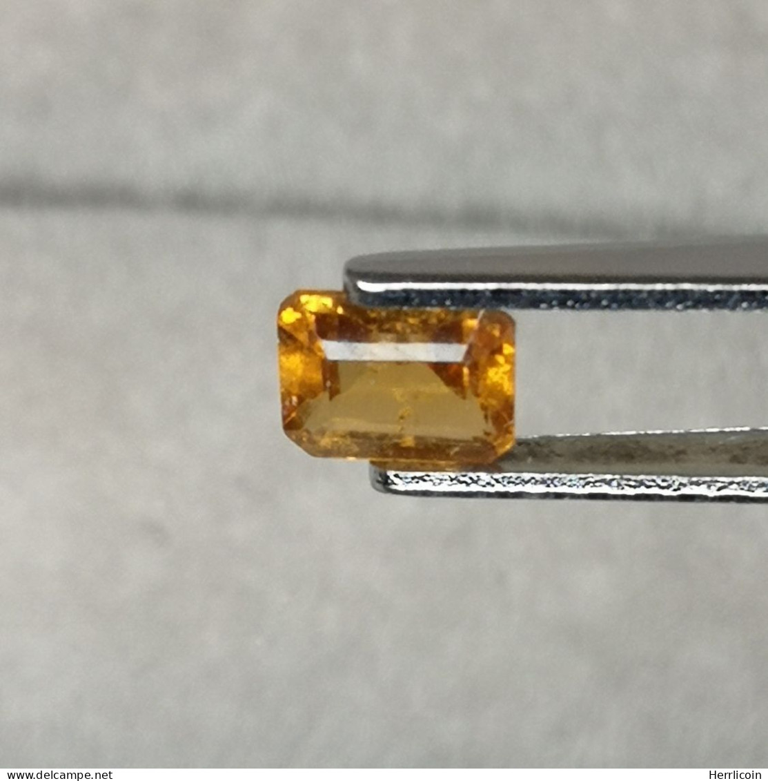 Grenat Hessonite Naturel Du Sri Lanka - Octogone 0.52 Carat - 5 X 4 X 2.5 Mm - Other & Unclassified