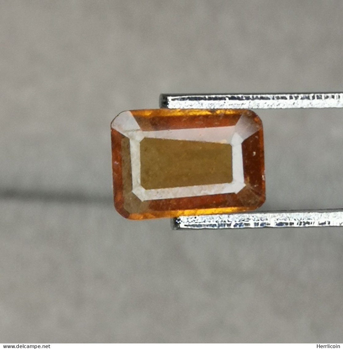 Grenat Hessonite Naturel Du Sri Lanka - Octogone 0.90 Carat - 6.8 X 4.9 X 2.4 Mm - Otros & Sin Clasificación