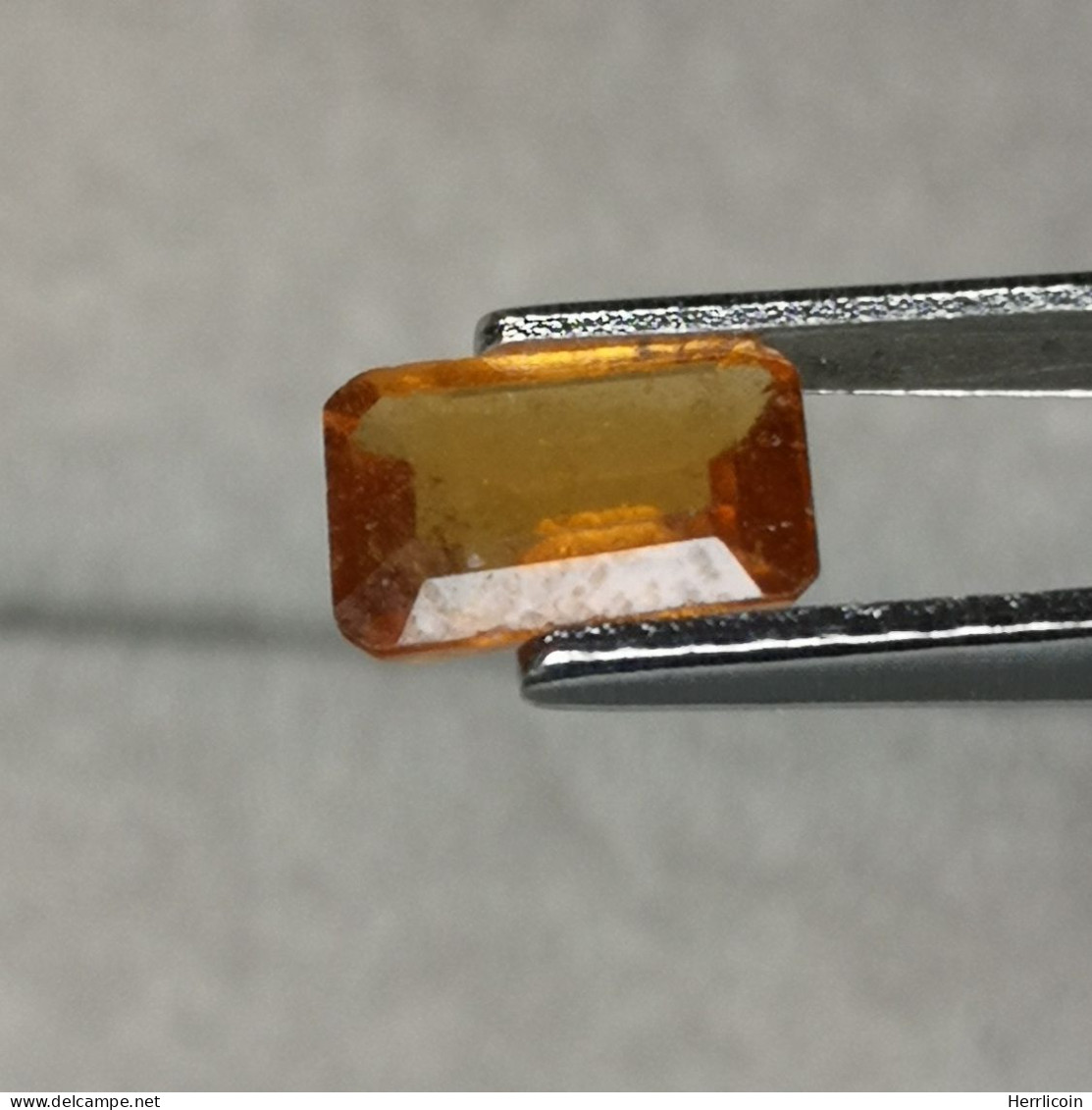 Grenat Hessonite Naturel Du Sri Lanka - Octogone 0.90 Carat - 6.8 X 4.9 X 2.4 Mm - Otros & Sin Clasificación