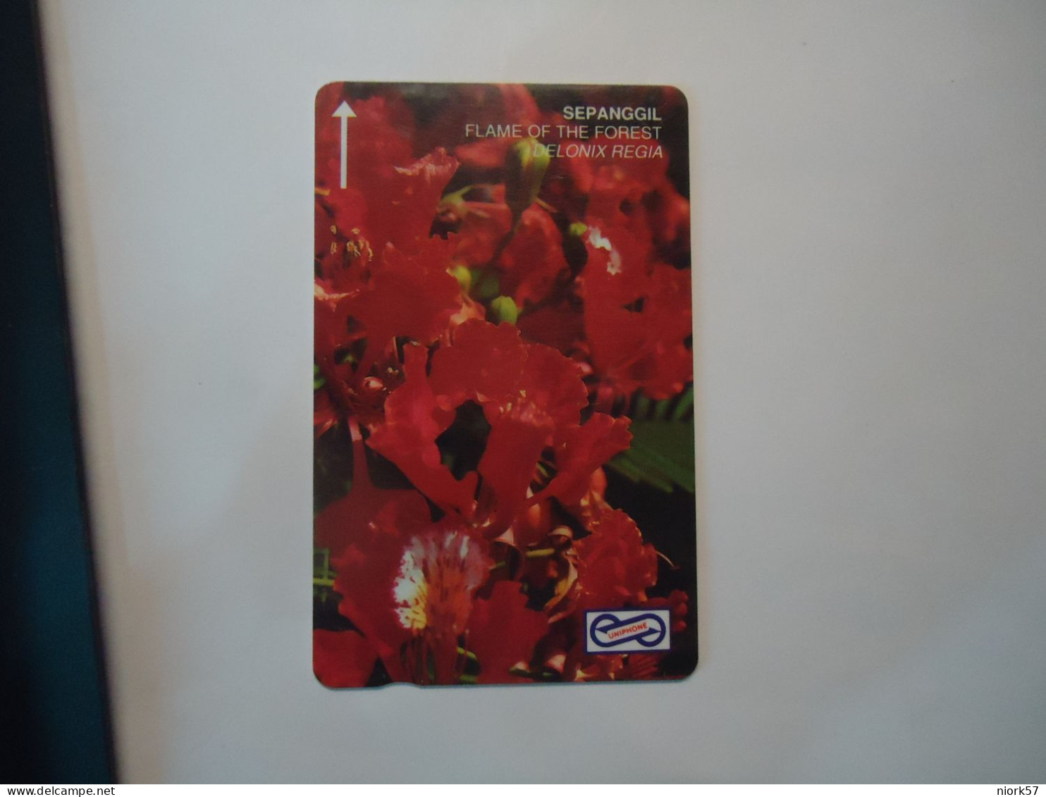 MALAYSIA USED CARDS   FLOWERS - Malasia