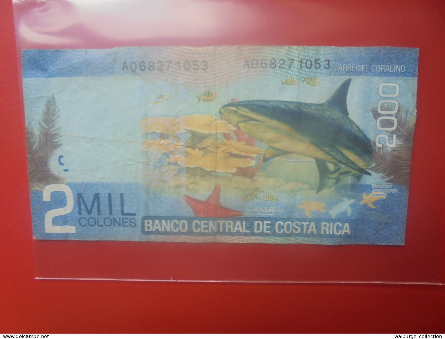 COSTA RICA 2000 COLONES 2015 Série A Circuler (B.33) - Costa Rica