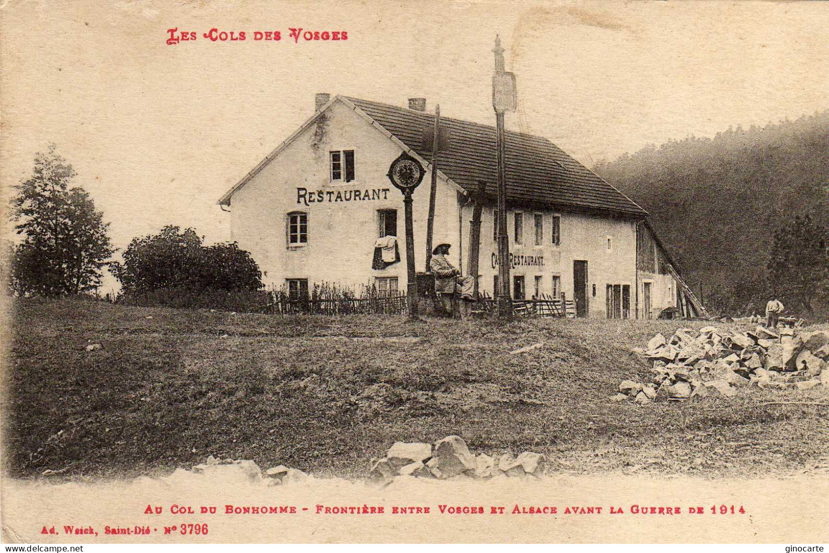 Plainfaing Au Col Du Bonhomme - Plainfaing