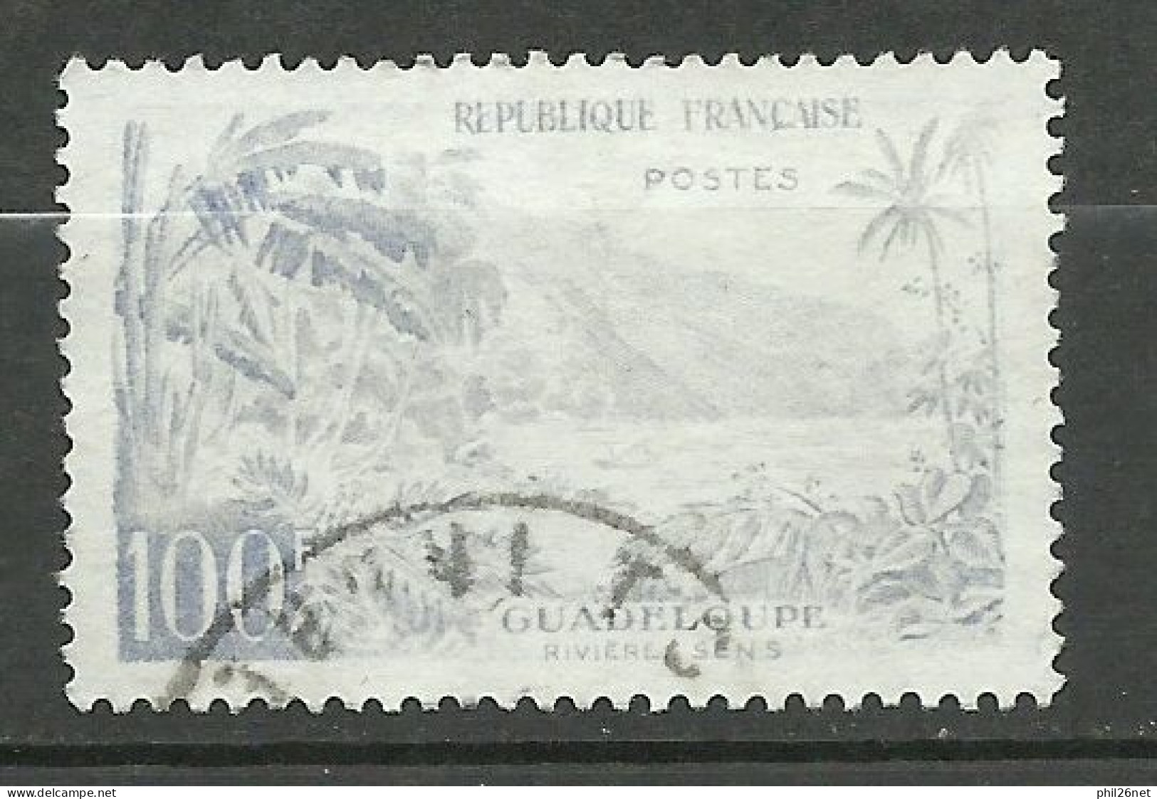 France  N° 1194    Guadeloupe   Gris Noir  Oblitéré    B/TB    Voir Scans    Soldes ! ! ! - Gebraucht