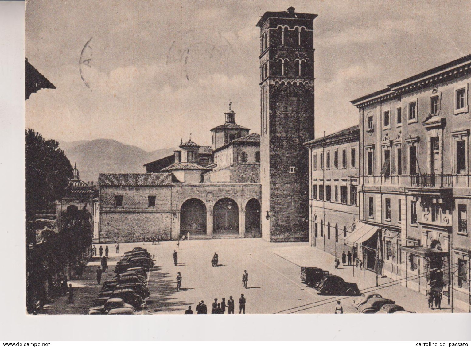 RIETI  PIAZZA DEL DUOMO  VG - Rieti