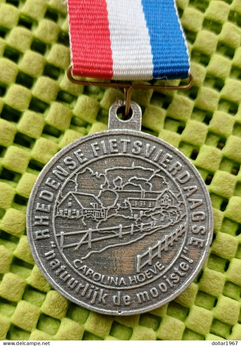 Medaille -Rhedense Fiesvierdaagse , Capolina Hoeve 2007  -  Original Foto  !!  Medallion  Dutch - Sonstige & Ohne Zuordnung