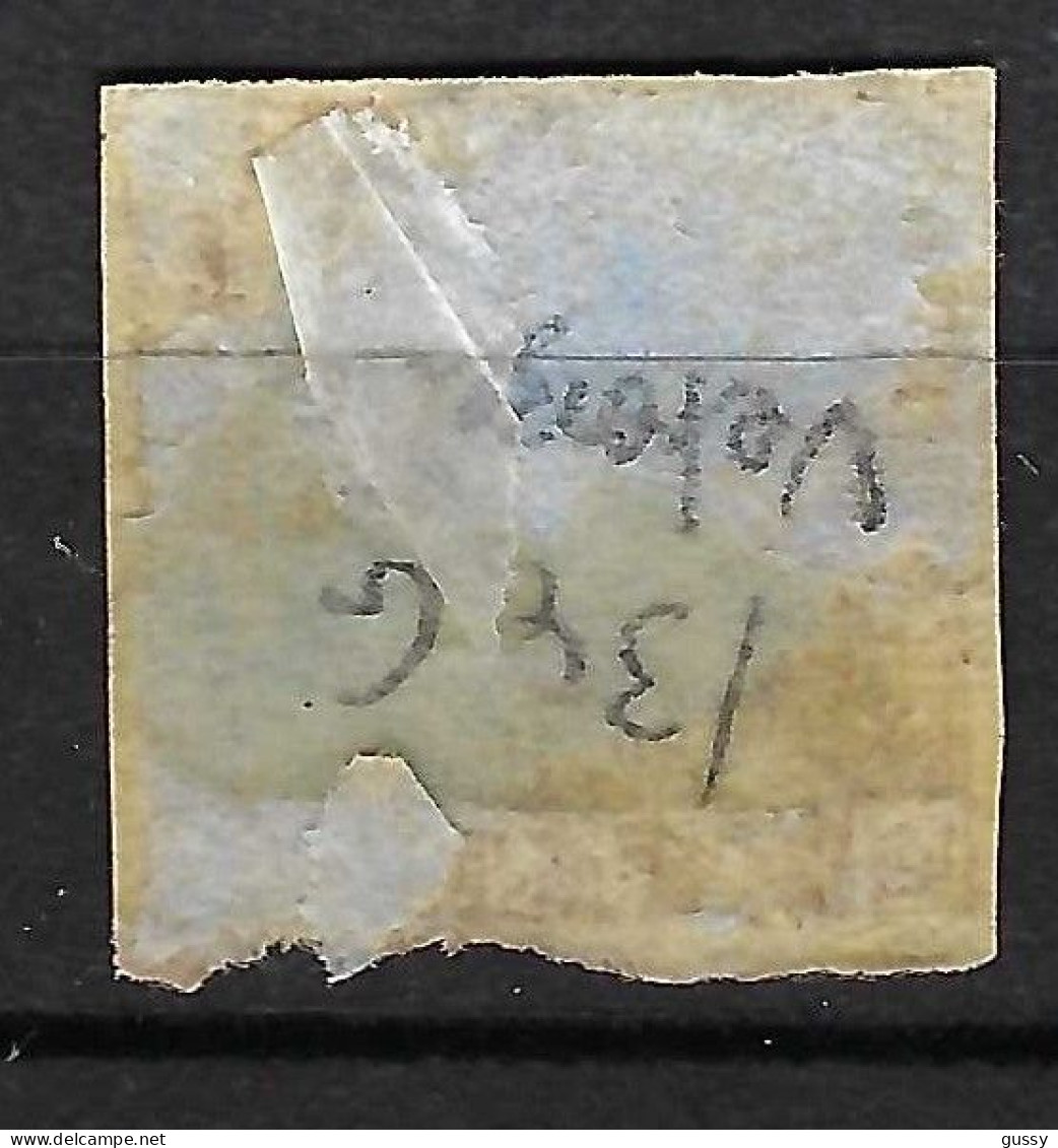 DANEMARK Ca.1858-63:le Y&T 8, Fond Ondulé - Used Stamps