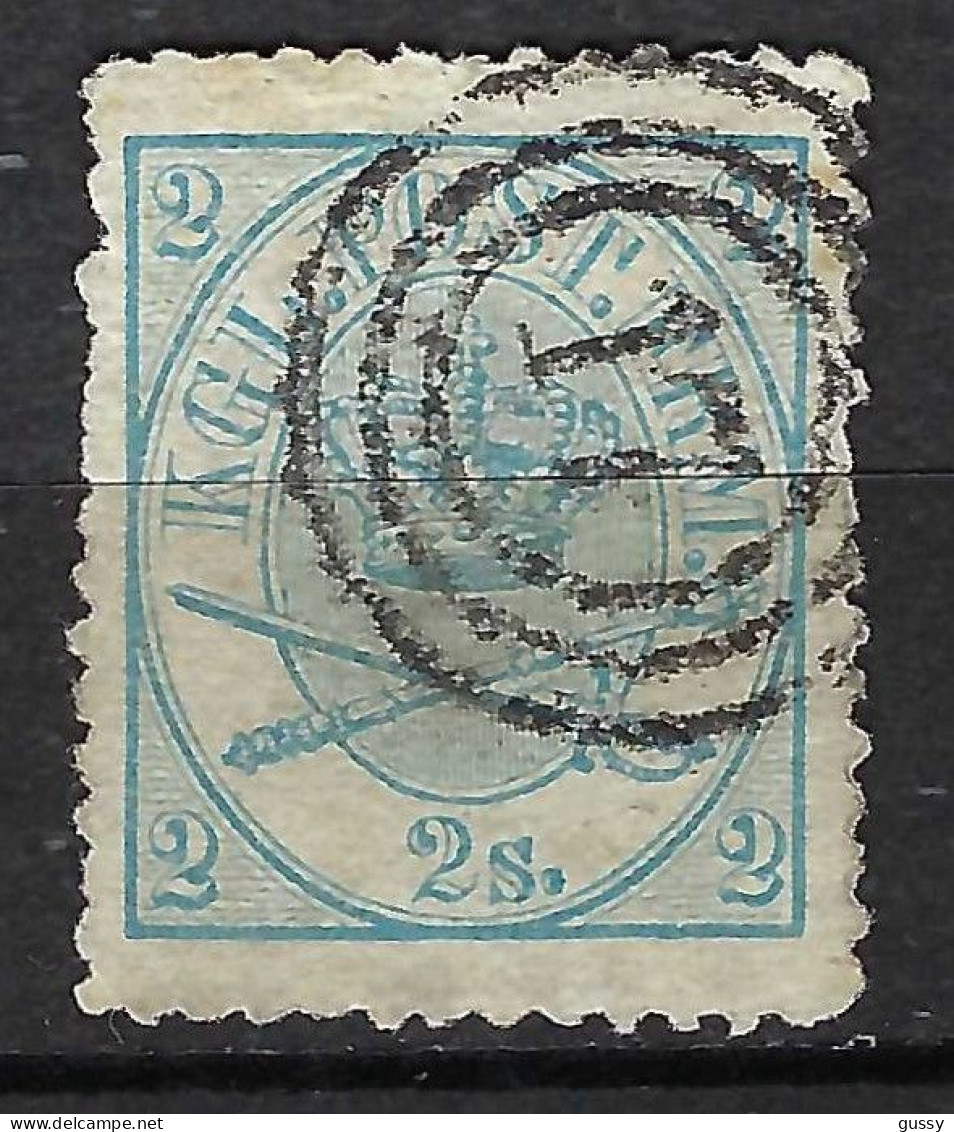 DANEMARK Ca.1864: Le Y&T 11 Obl. - Gebraucht