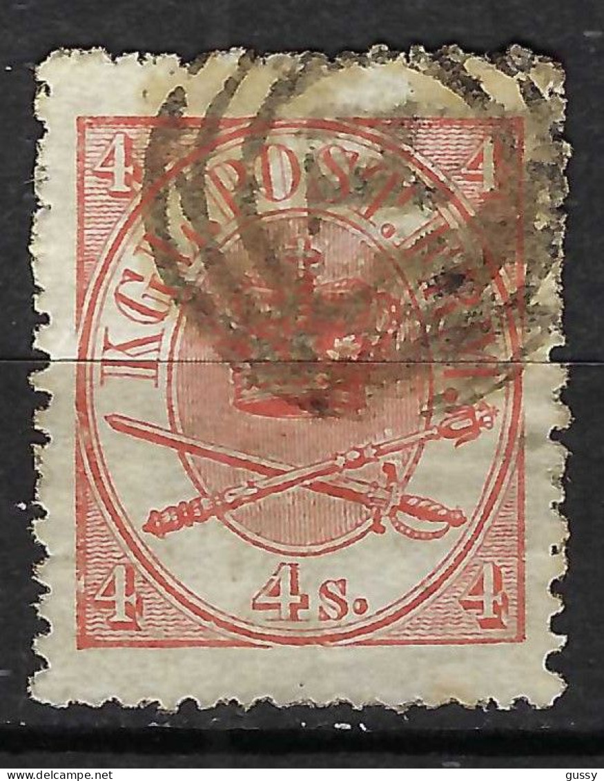 DANEMARK Ca.1864: Le Y&T 13 Obl. - Oblitérés