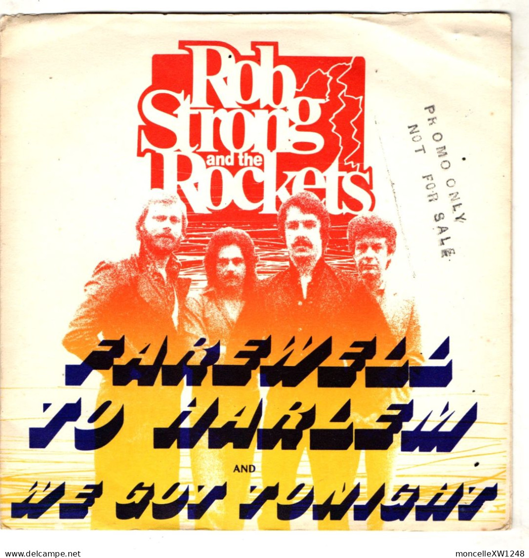 Rob Strong And The Rockets - 45 T SP¨Farewell To Harlem (1981) - Disco & Pop