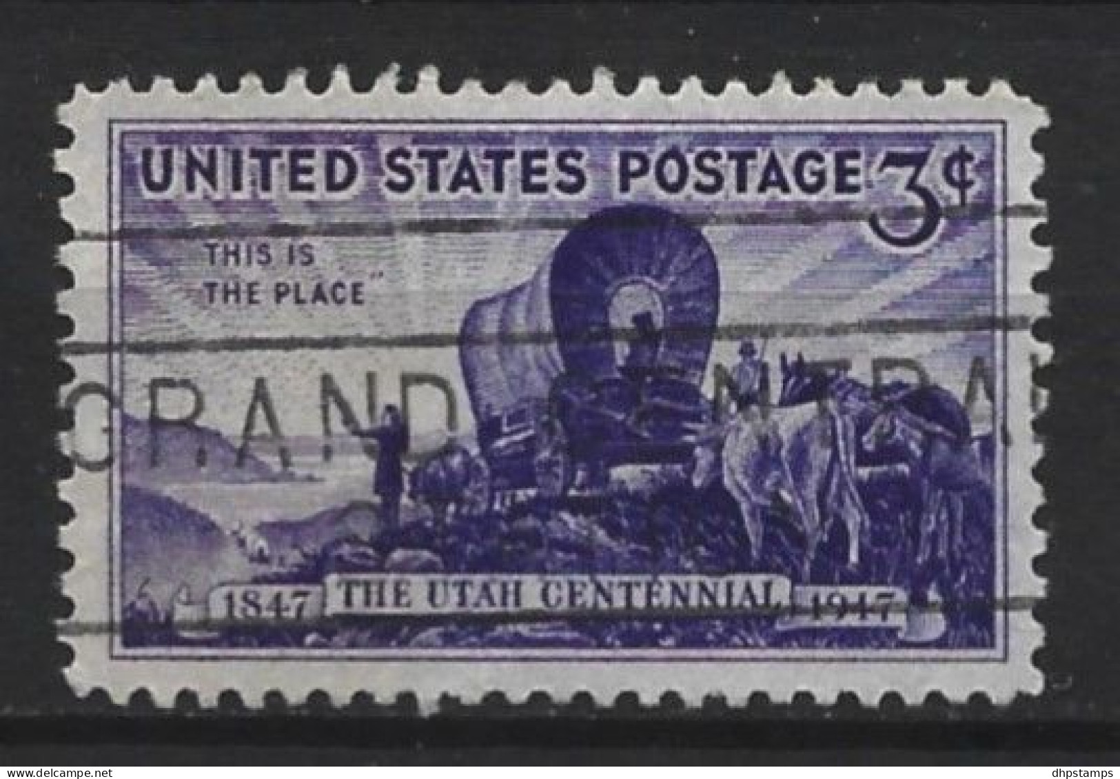 USA 1947 Utah Centennial Y.T. 501 (0) - Used Stamps