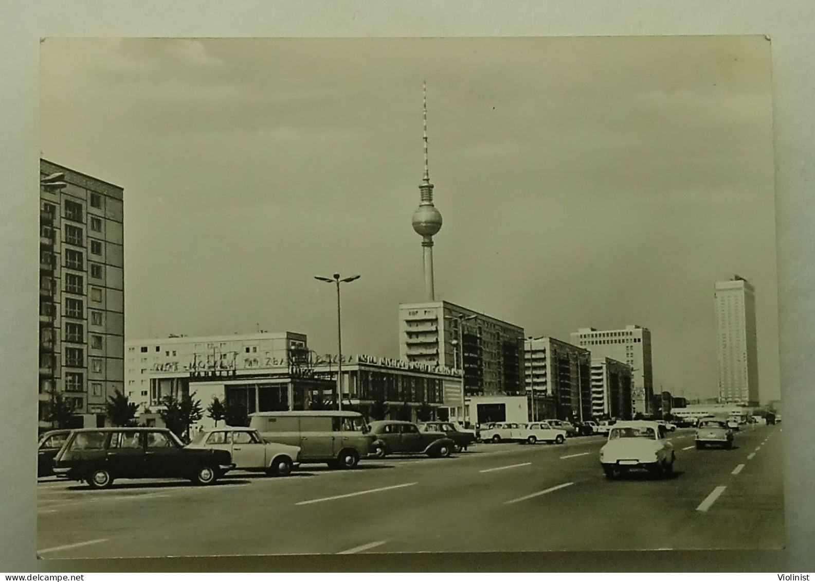 Germany-Cars On The Street-Berlin-Karl-Marx-Allee - Friedrichshain