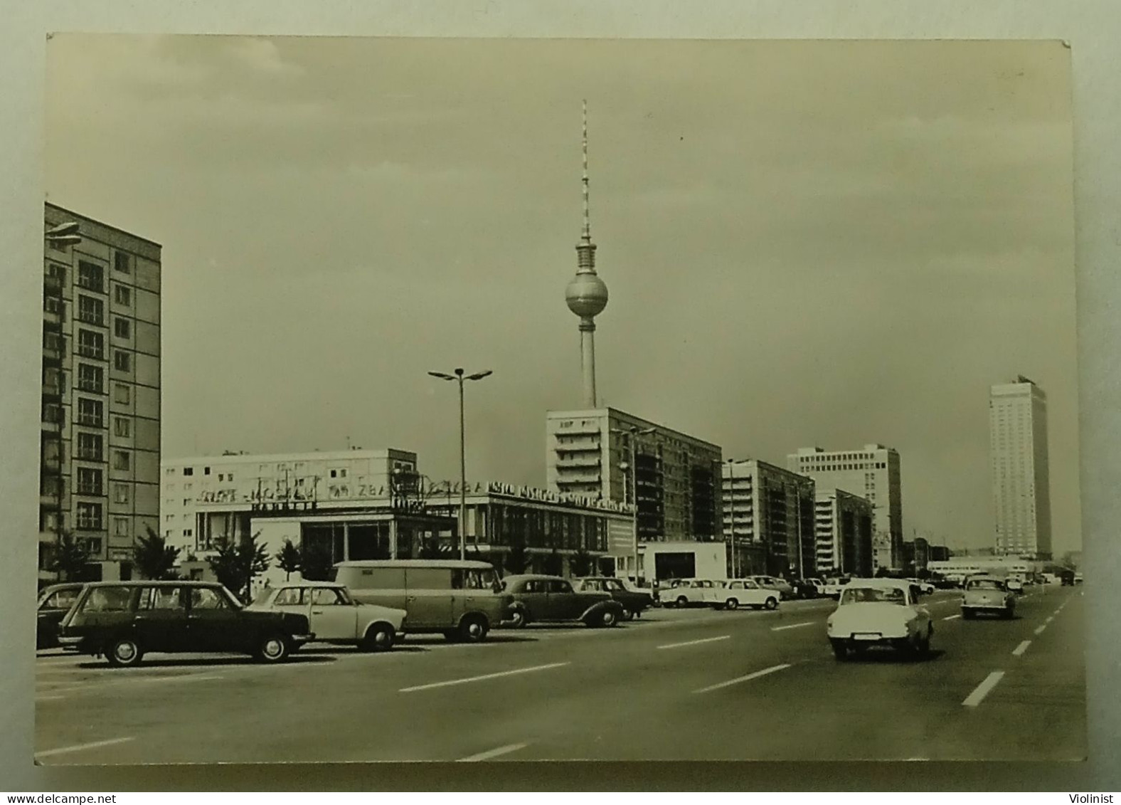Germany-Cars On The Street-Berlin-Karl-Marx-Allee - Friedrichshain