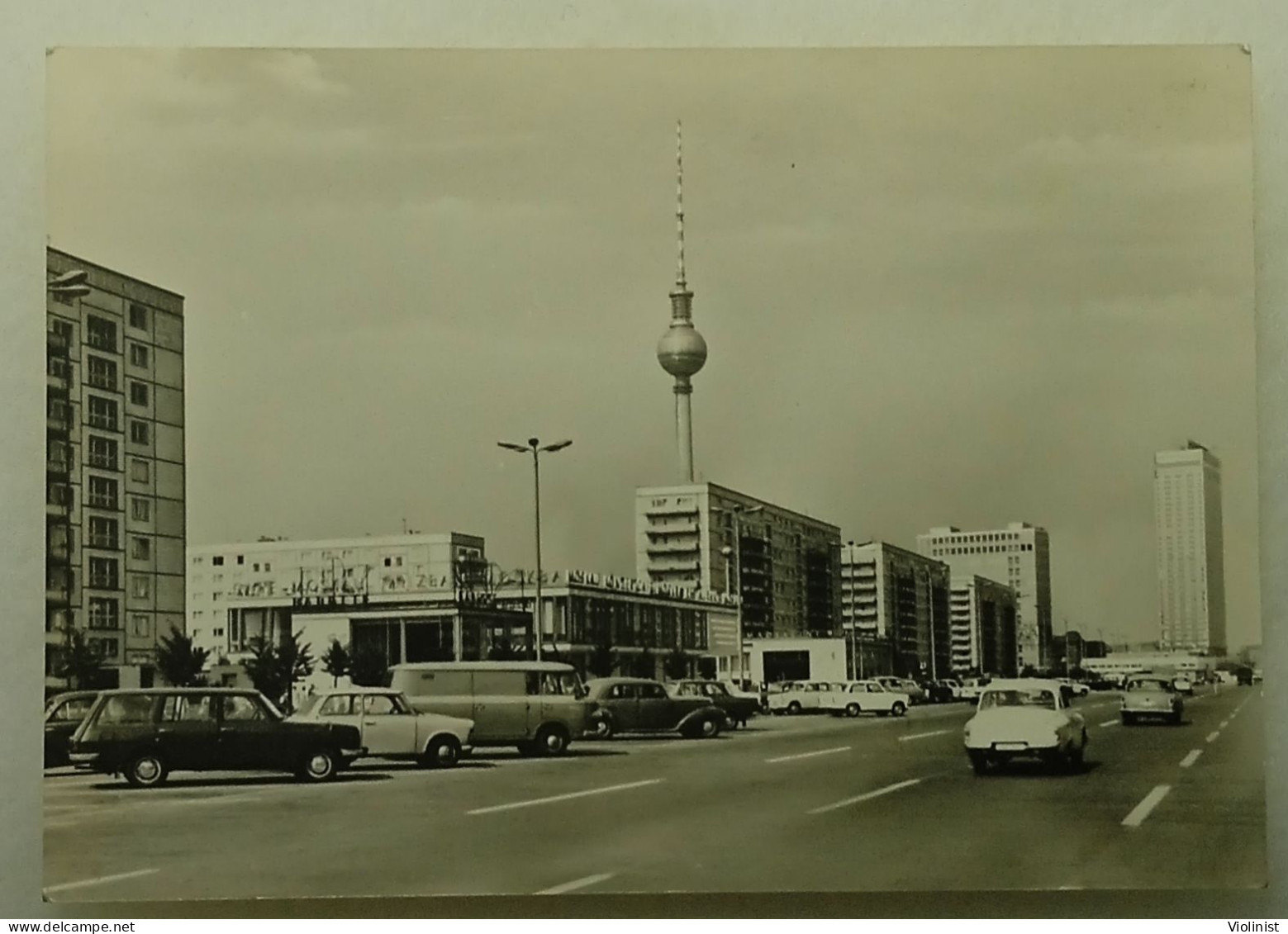 Germany-Cars On The Street-Berlin-Karl-Marx-Allee - Friedrichshain