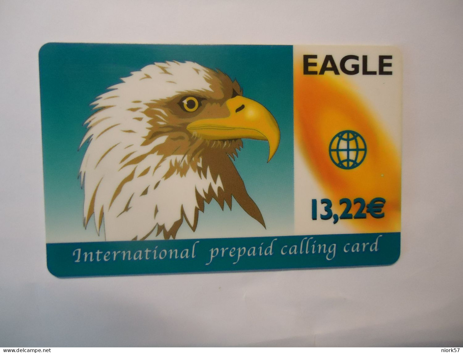 SPAIN USED    CARDS  BIRD BIRDS  EAGLES - Altri & Non Classificati