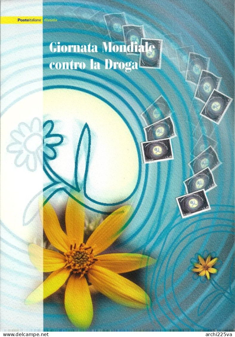 - ITALIA 2005 - FOLDER - Contro La DROGA - In Vendita Al FACCIALE - Cat. ? € - Folder