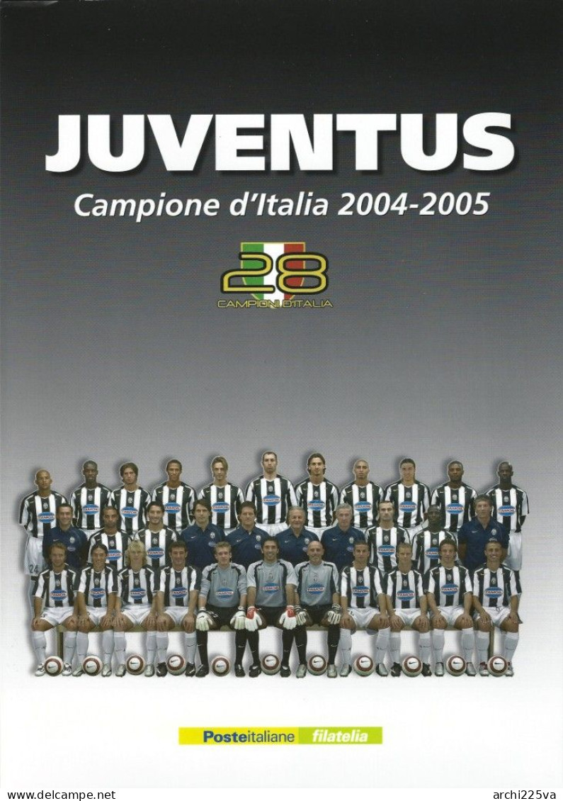 -  ITALIA 2005 - FOLDER - JUVENTUS 2004 /05 - In Vendita Al FACCIALE - Cat. ? € - Folder