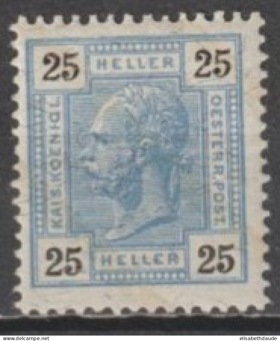 AUTRICHE - 1904 - YVERT N°88 * MLH - COTE = 45 EUR - Unused Stamps