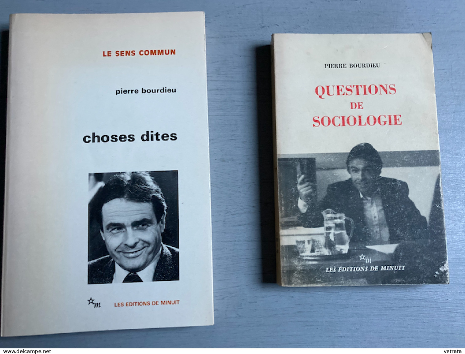 Pierre Bourdieu : 6 Livres & 2 Revues = Qestions De Sociologie/Les Règles De L’art/Interventions/Choses Dites/Le Sens Pr - Lots De Plusieurs Livres