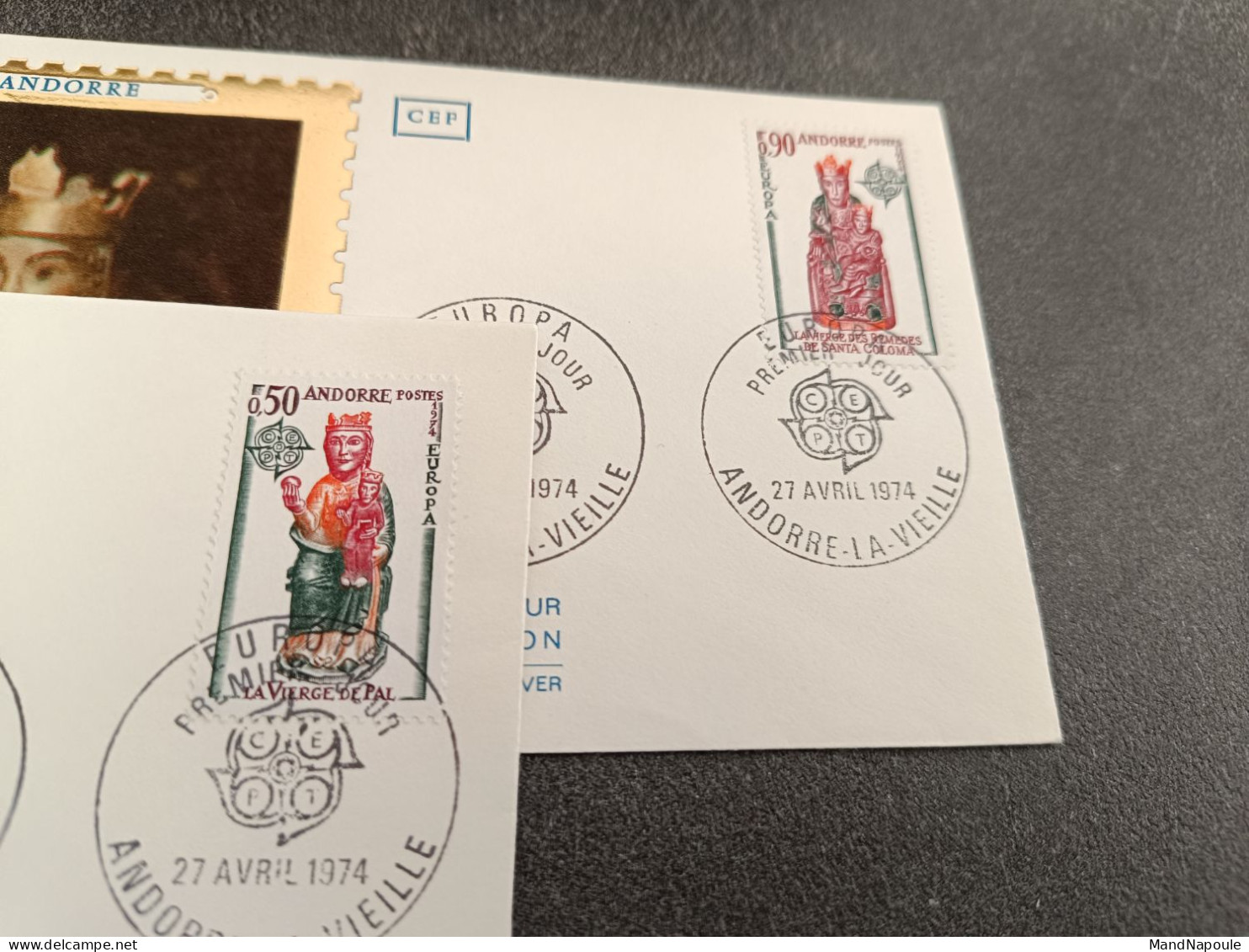 Premier Jour 1974  Europa - FDC