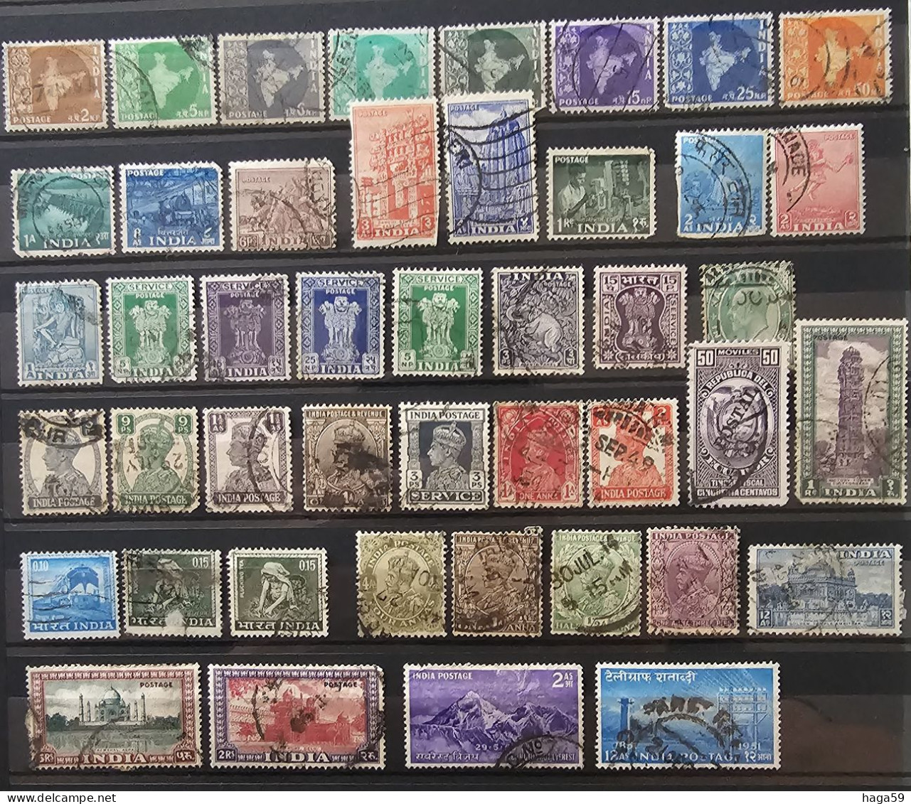 Briefmarken Indien " LOT " - Collections, Lots & Series