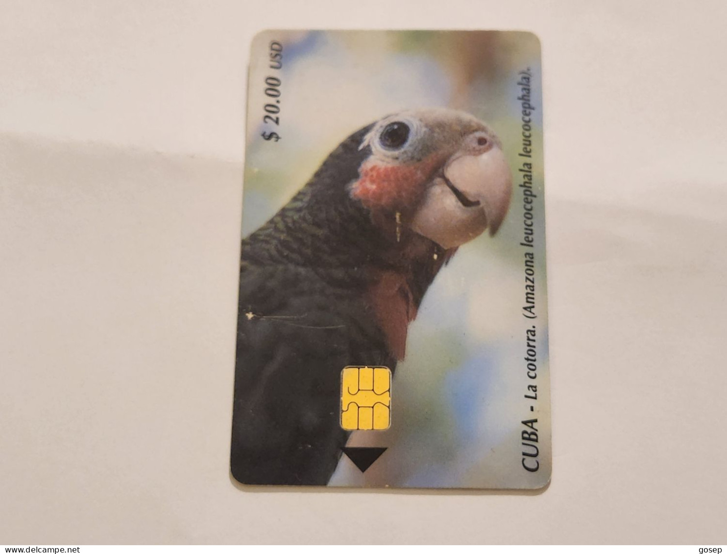 CUBA-(CU-ETE-0139)-La Cotorra-(28)-($20)-(0004998621)-used Card+1card Prepiad Free - Cuba