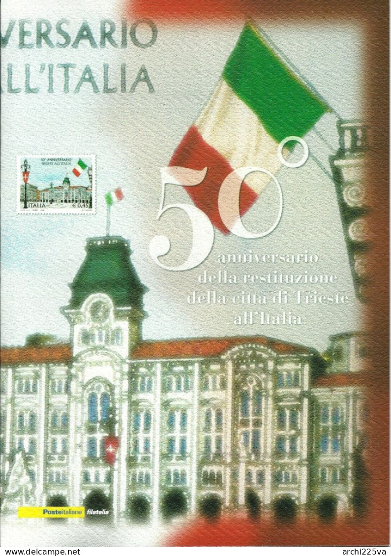 -  ITALIA 2004 - FOLDER - 50° TRIESTE - In Vendita Al FACCIALE - Cat. ? € - Folder