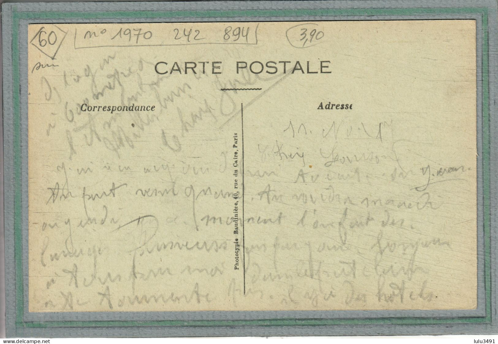 CPA - ESTREES-SAINT-DENIS (60) - Aspect De La Rue Et Place De L'Eglise En 1917 - Estrees Saint Denis