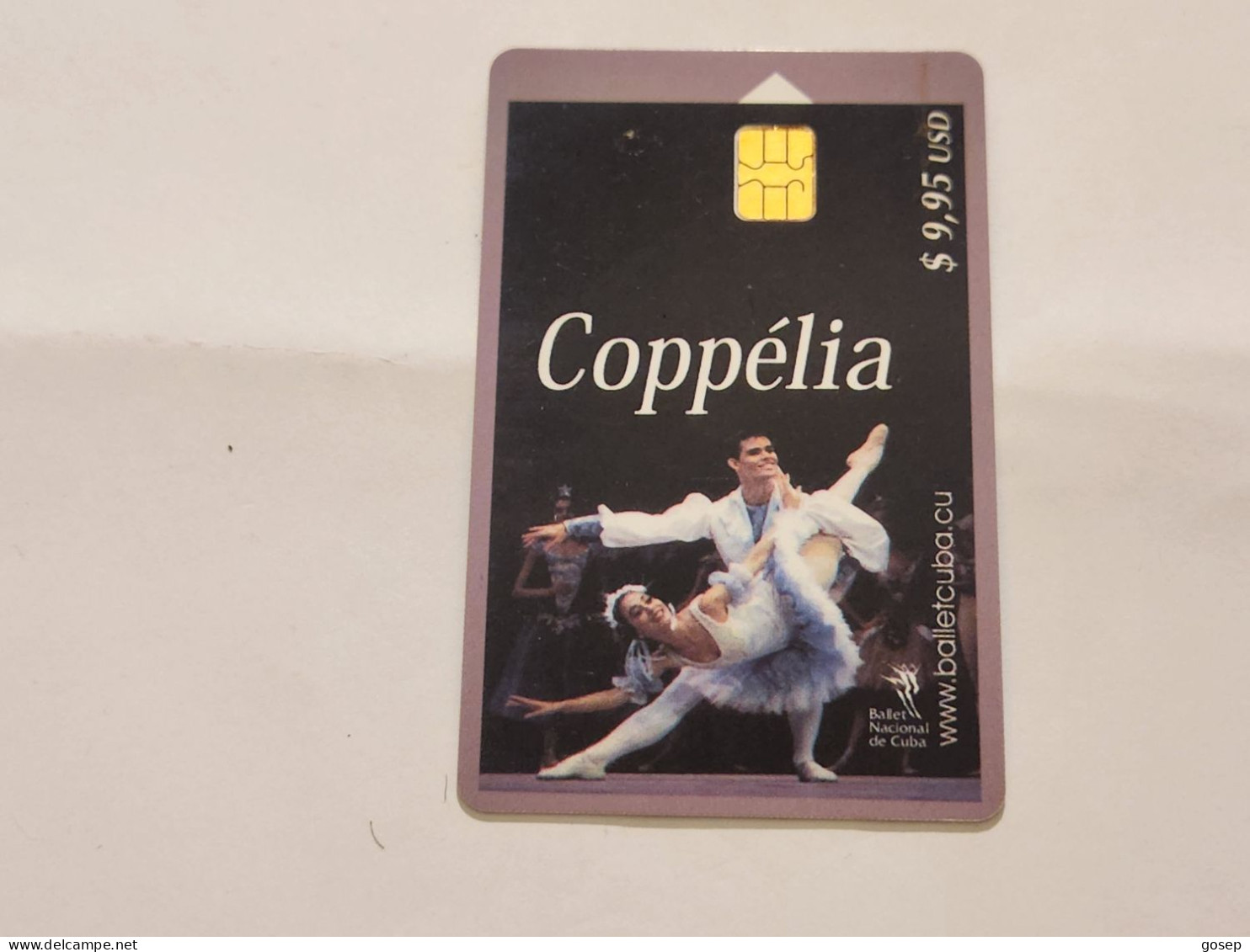 CUBA-(CU-ETE-0150)-Coppélia Ballet-(30)-($9.95)-(0005326936)-used Card+1card Prepiad Free - Kuba