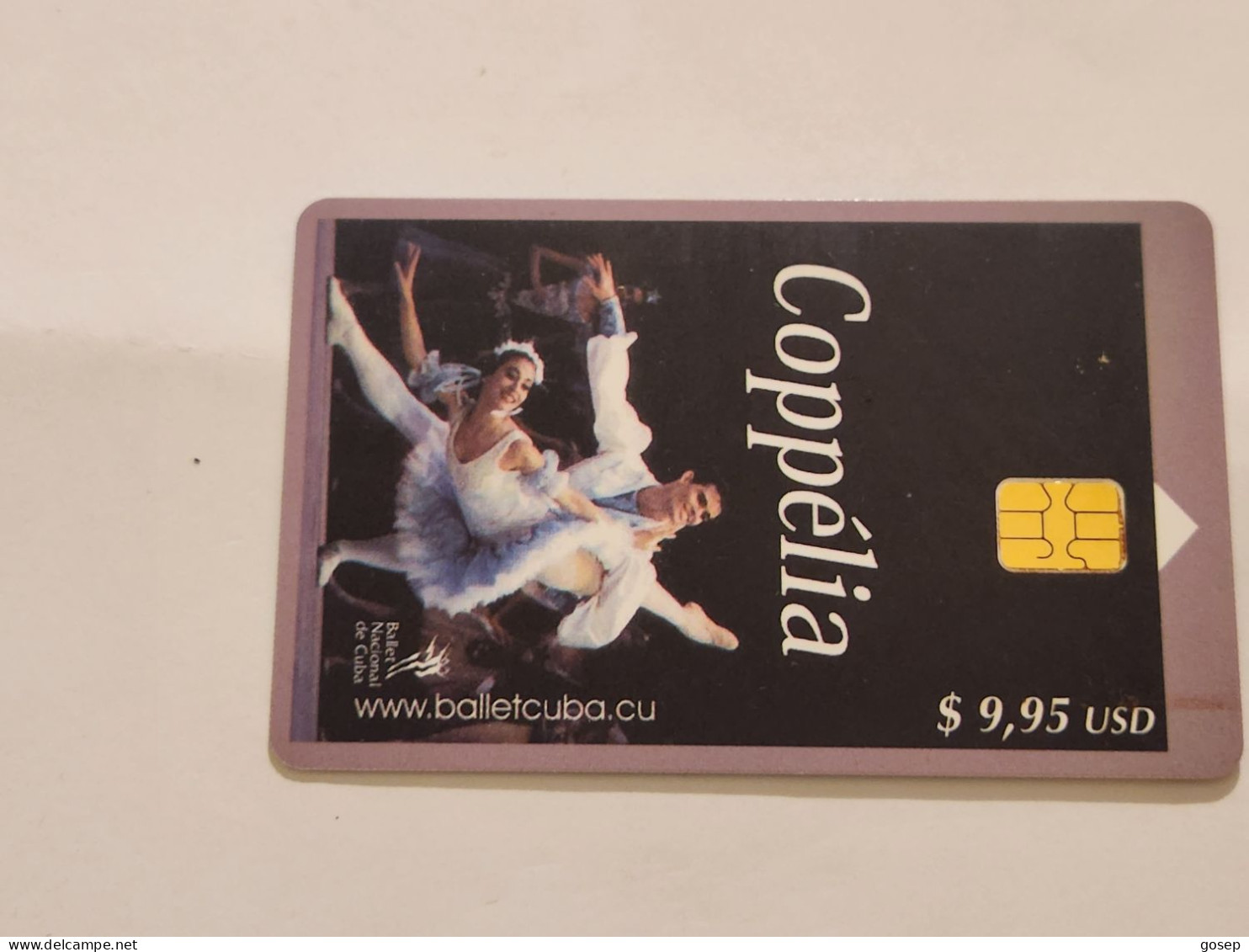 CUBA-(CU-ETE-0150)-Coppélia Ballet-(30)-($9.95)-(0005326936)-used Card+1card Prepiad Free - Cuba