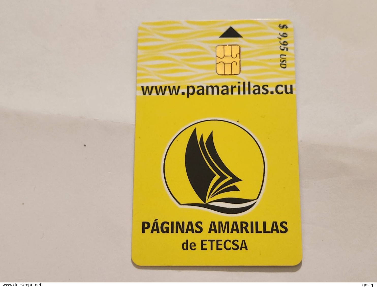 CUBA-(CU-ETE-0153)-Paginas Amarillas-(31)-($9.95)-(0005364480)-used Card+1card Prepiad Free - Cuba